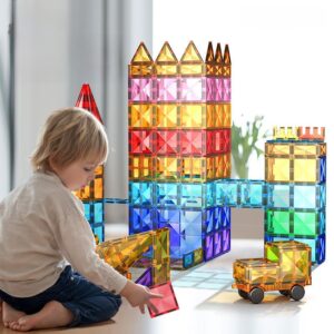 Magnetic Tiles Educational Building Toys for Kids