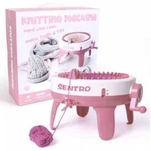 Children's weaving and knitting toys
