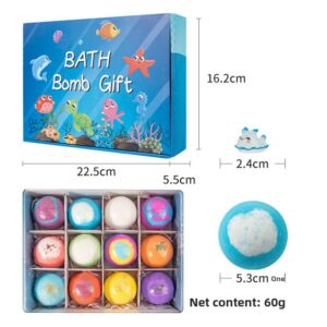 Scented Bath Bombs with Toys for Kids